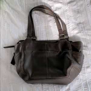 The Sak brown leather bag